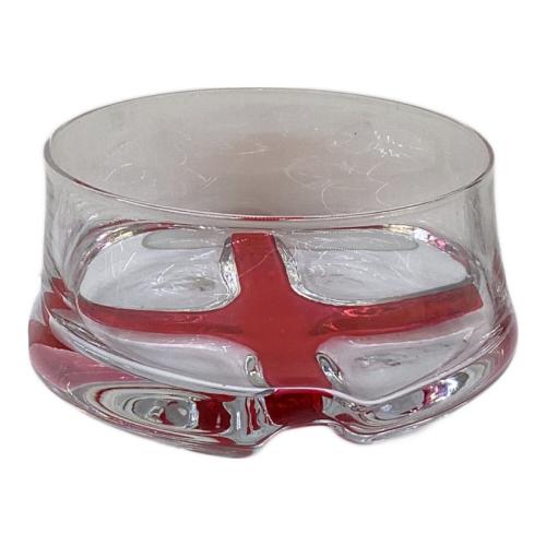 DANSK (ダンスク) コベンスタイル グラスウェア シリアルボウル レッド