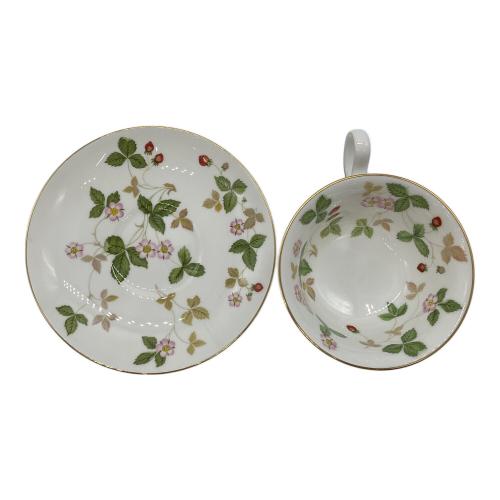 Wedgwood (ウェッジウッド) カップ&ソーサー ピオニー ワイルドストロベリー
