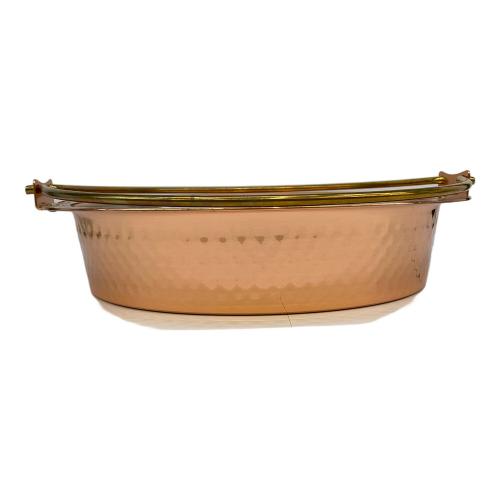 すき焼き鍋 26cm 銅(コッパー)