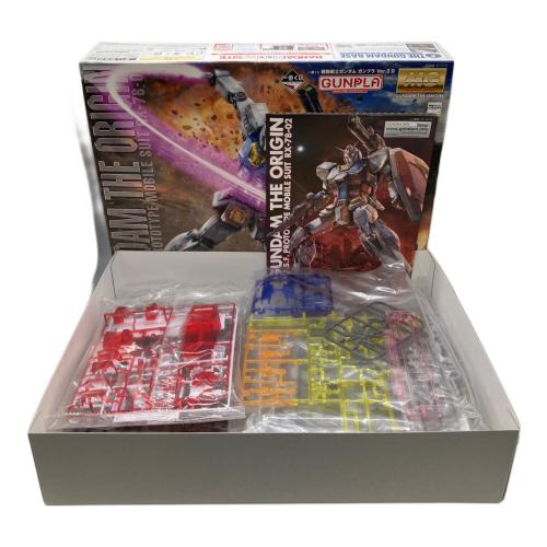 BANDAI (バンダイ) RX-78-02ガンダム(GUNDAM THE ORIGIN版)[ソリッドクリア/スタンダード] ガンプラ A賞 一番くじ MG 1/100