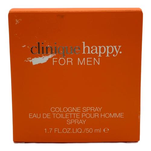 CLINIQUE (クリニーク) コロン 箱付 50ml 残量80%-99% ハッピーフォーメンコロン