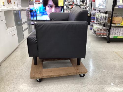 IKEA (イケア) 2人掛けソファー ブラック 4 合皮 HEMLINGBY