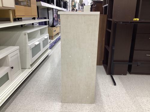 ニトリ キャビネット ナチュラル 176 1枚扉 引き出し2段 リズバレー