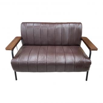 ニトリ 2人掛けソファー ブラウン