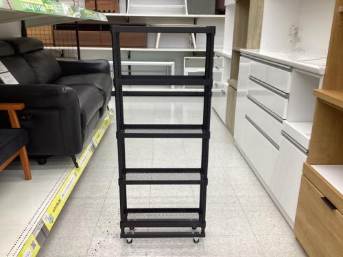 Bauhutte (バウヒュッテ) 隙間ラック ブラック ゲーミング