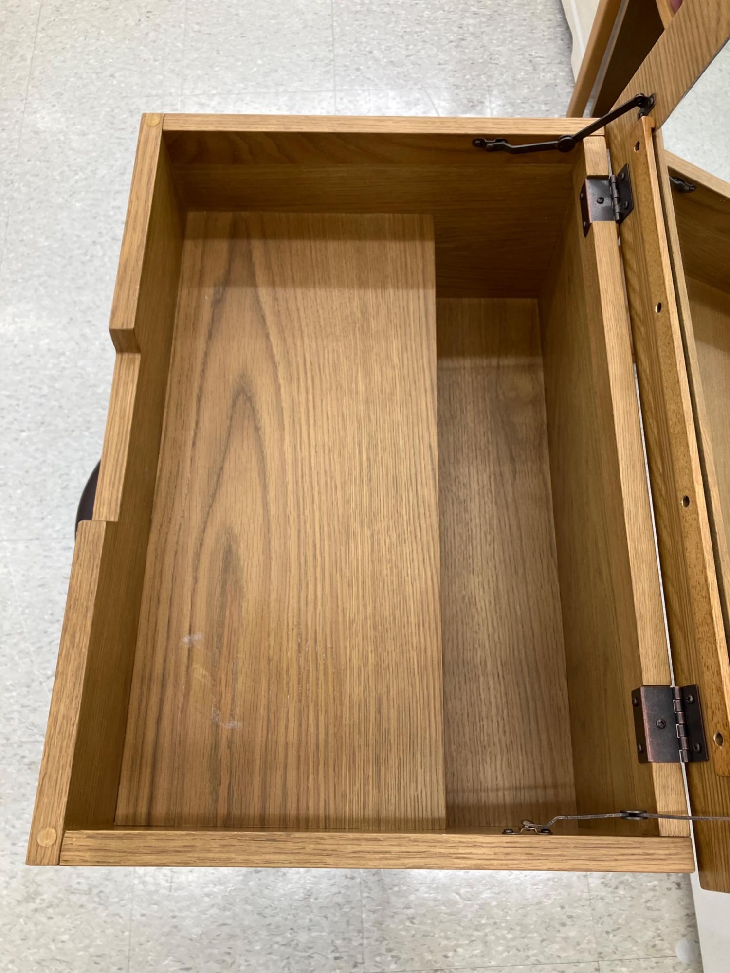 1面ドレッサー ブラウン スツール付 RAM-3338 Rasic｜トレファク