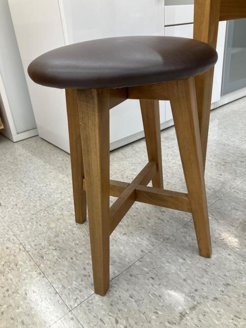 1面ドレッサー ブラウン スツール付 RAM-3338 Rasic