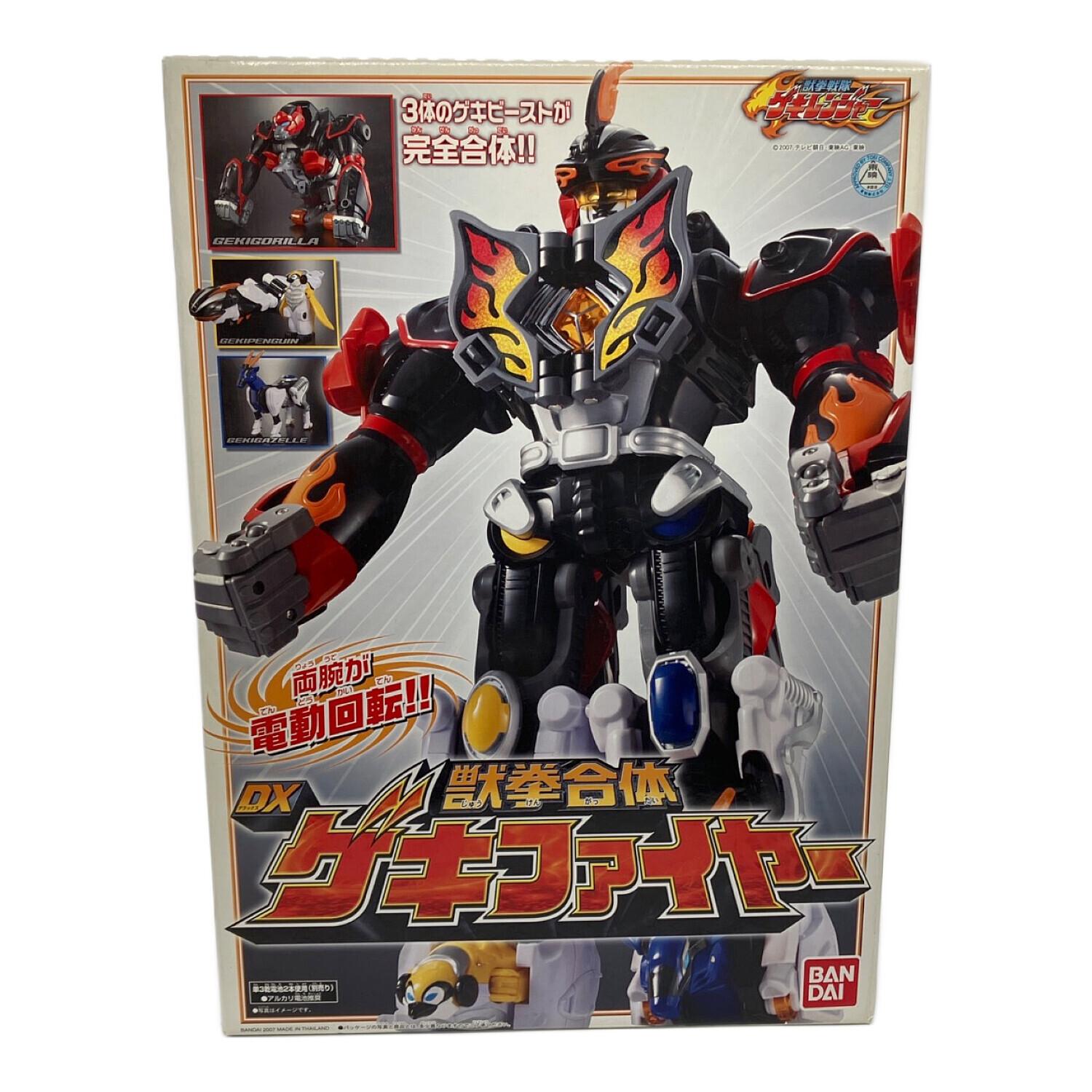 BANDAI (バンダイ) 戦隊ヒーロー 【未開封品】獣拳合体 DXゲキ