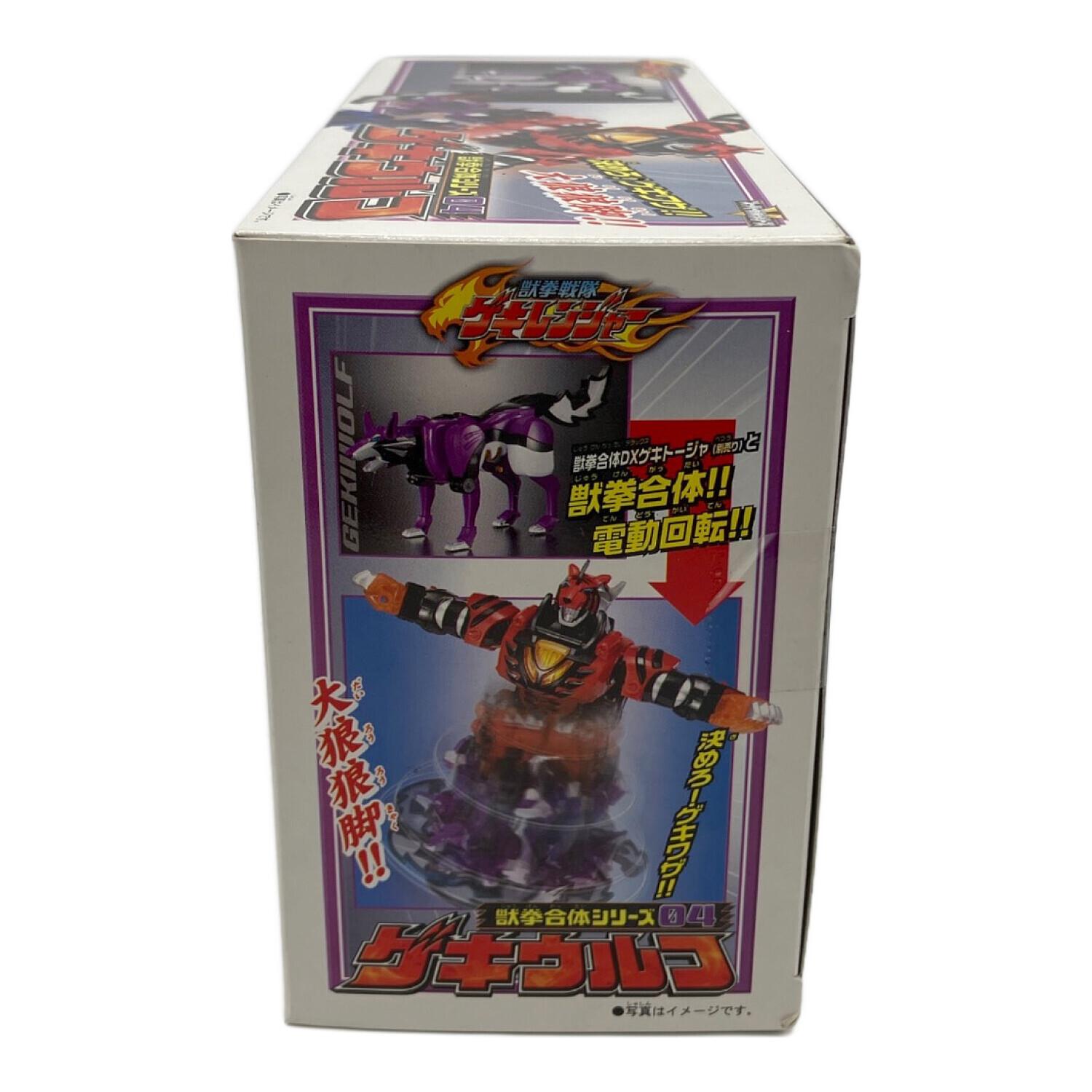 【未開封品】獣拳戦隊ゲキレンジャー 獣拳合体シリーズ6種類セット 獣拳戦隊ゲキレンジャー (ゲキレンジャー) 獣拳合体DXゲキファイヤー
