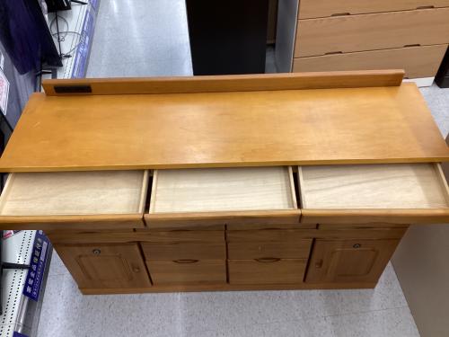 電話台 鍵欠品 9 ブラウン