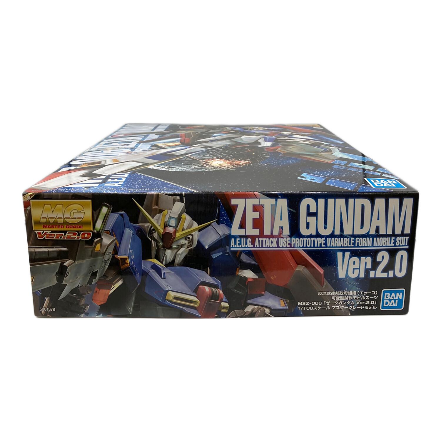 BANDAI (バンダイ) 1/100 MG MSZ-006 Zガンダム Ver.2.0 「機動戦士Z