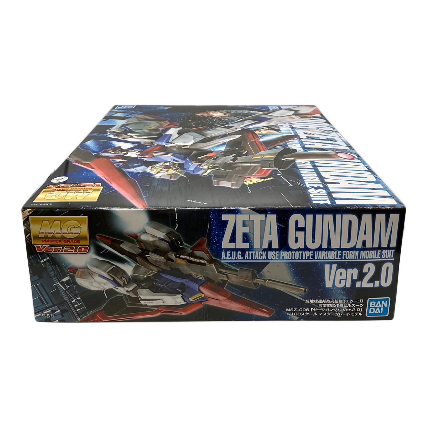BANDAI (バンダイ) 1/100 MG MSZ-006 Zガンダム Ver.2.0 「機動戦士Z