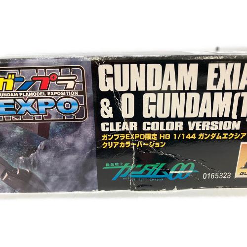 BANDAI (バンダイ) 1/144 HG ガンダムエクシア リペア2＆Oガンダム(実戦配備型) クリアカラーバージョン ガンプラEXPO限定 「機動戦士ガンダム00(ダブルオー)」 ガンプラ
