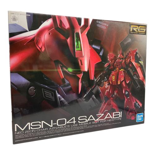 BANDAI (バンダイ) 1/144 RG MSN-04 サザビー 「機動戦士ガンダム 逆襲のシャア」 [5061605] ガンプラ