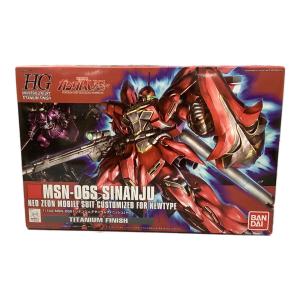 BANDAI (バンダイ) ガンプラ 1/144 HGUC MSN-06S シナンジュ チタニウムフィニッシュ 「機動戦士ガンダムUC」開封品･中身未開封