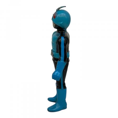 ポピー ソフビフィギュア マフラー欠品/ブルー 仮面ライダー1号