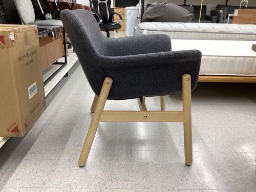 IKEA (イケア) パーソナルチェア グレー×ナチュラル VEDBO 70424128