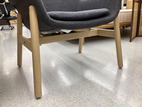 IKEA (イケア) パーソナルチェア グレー×ナチュラル VEDBO 70424128