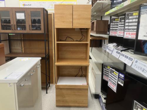 ニトリ レンジボード 側面フック付 281 ナチュラル