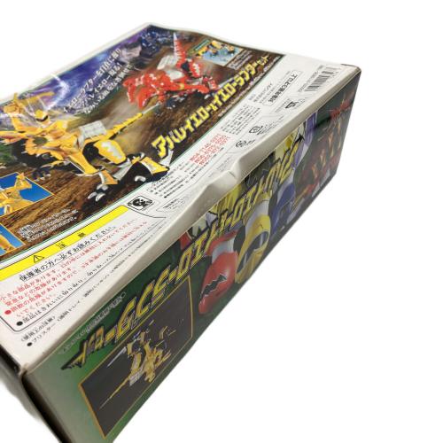 爆竜戦隊アバレンジャー (バクリュウセンタイアバレンジャー) アバイエロー＆イエローラプターセット 戦隊ヒーロー 箱破損あり