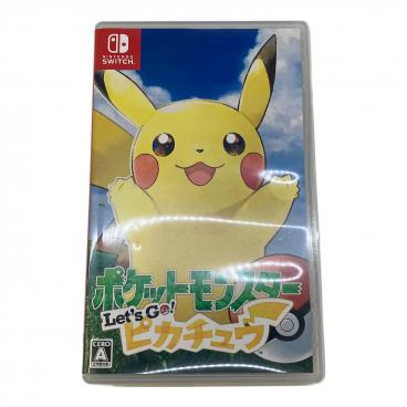 ニンテンドースイッチ ポケットモンスターLet's Go!ピカチュウ ジャンク ジャンク品】Nintendo Switch Let's Go! ピカチュウ Nintendo Switch