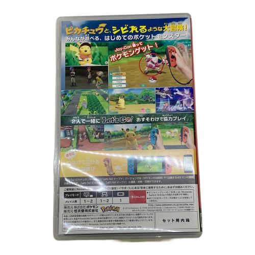 Nintendo Switch用ソフト ポケットモンスター Let’s Go! ピカチュウ -