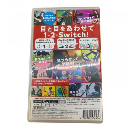 Nintendo Switch用ソフト 1-2-Switch（ワンツースイッチ）/Switch