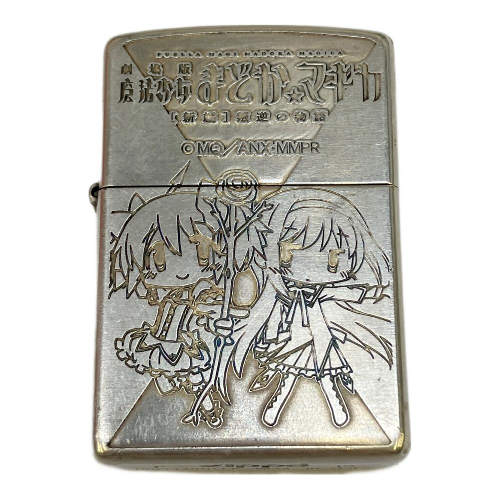 まどか☆マギカ　まどか　美少女　オイルライター　zippo 風　BM3１０ ZIPPO 劇場版 魔法少女まどか☆マギカ C柄 2019年製｜トレファクONLINE