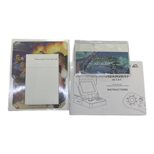 NEOGEO mini 本体 サムライスピリッツ限定版セット (橘右京) NEOGEO mini サムライスピリッツ限定版セット 橘 右京: Video