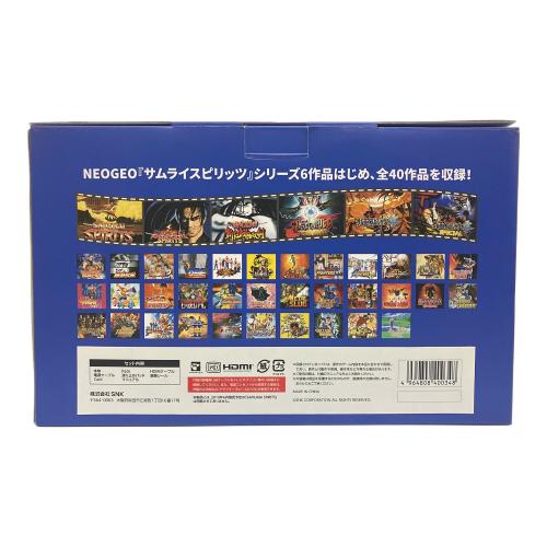 snk (エスエヌケイ) NEOGEO mini サムライスピリッツ 限定版セット UKYO TACHIBANA 橘右京 ■