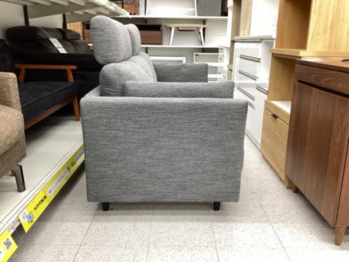 ニトリ 2人掛けソファー グレー 217 ヘッドレスト付 ファブリック CA10