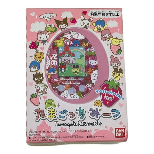 BANDAI (バンダイ) たまごっちみーつ サンリオキャラクターズみーつver. 箱付・キズ有 動作確認済み