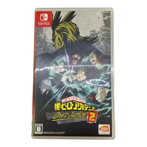 僕のヒーローアカデミア One’s Justice2 Nintendo Switch用ソフト CERO B (12歳以上対象)