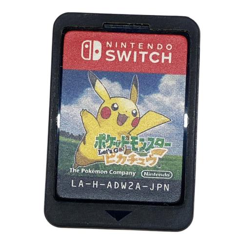 ポケットモンスター Let's Go! ピカチュウ Nintendo Switch用ソフト -