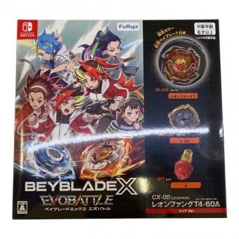 Nintendo (ニンテンドー) ベイブレードエックス エボバトル Nintendo Switch用ソフト 新型ベイブレード レオンファング付 CERO A (全年齢対象)