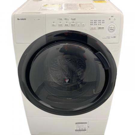 2022年式 SHARP ES-S7G-WL ドラム式洗濯機 シャープ ES-S7G-WL