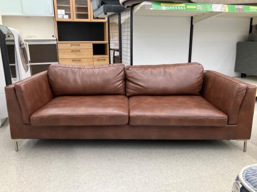 モダンデコ 3人掛けソファー 239 ブラウン