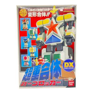 BANDAI (バンダイ) 戦隊ロボ 戦隊ヒーロー 【説明書欠品/シール使用済み/噛み跡有】超重合体 DXオーブロッカー 「超力戦隊オーレンジャー」