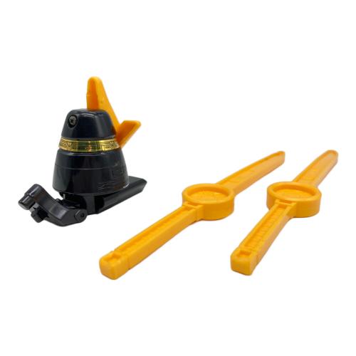 BANDAI (バンダイ) 戦隊ロボ 戦隊ヒーロー 【説明書欠品/シール使用済み/噛み跡有】超重合体 DXオーブロッカー 「超力戦隊オーレンジャー」