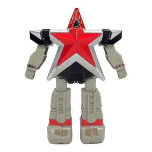 BANDAI (バンダイ) 戦隊ロボ 戦隊ヒーロー 【説明書欠品/シール使用済み/噛み跡有】超重合体 DXオーブロッカー 「超力戦隊オーレンジャー」