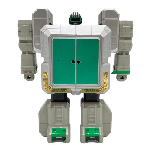 BANDAI (バンダイ) 戦隊ロボ 戦隊ヒーロー 【説明書欠品/シール使用済み/噛み跡有】超重合体 DXオーブロッカー 「超力戦隊オーレンジャー」