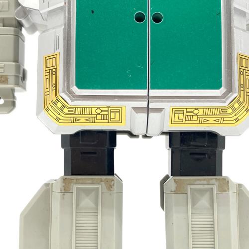 BANDAI (バンダイ) 戦隊ロボ 戦隊ヒーロー 【説明書欠品/シール使用済み/噛み跡有】超重合体 DXオーブロッカー 「超力戦隊オーレンジャー」