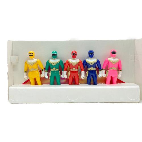 BANDAI (バンダイ) オーレンジャー5セット 「超力戦隊オーレンジャー」 ソフビフィギュア フィギュア ⑬