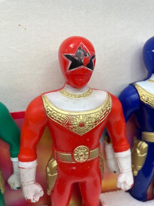 BANDAI (バンダイ) オーレンジャー5セット 「超力戦隊オーレンジャー」 ソフビフィギュア フィギュア ⑬