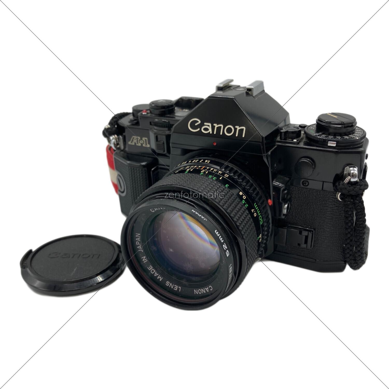 CANON (キャノン) フィルムカメラ A-1 内部カビ有/レンズ付き/Canon FD