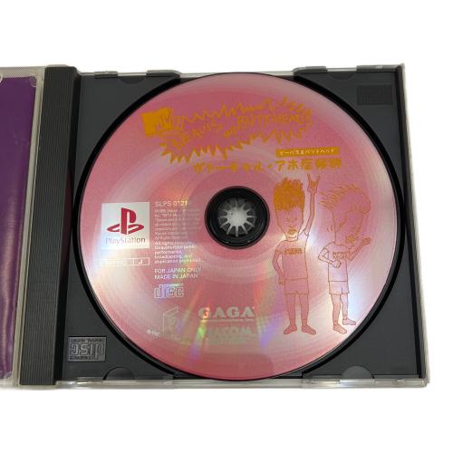 ビーバス＆バッドヘッド ヴァーチャル・アホ症候群 Playstation用ソフト ケースダメージ/ディスクキズアリ -
