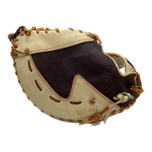 KUBOTA SLUGGER (久保田スラッガー) ファーストミット ベージュ×ブラウン
