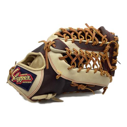 KUBOTA SLUGGER (久保田スラッガー) ファーストミット ベージュ×ブラウン