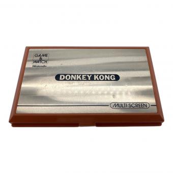 Nintendo (ニンテンドー) DONKEY KONG(ドンキーコング)  マルチスクリーン ゲーム&ウォッチ DK-52 ヨゴレ/液晶ヤケ/爪折れ有