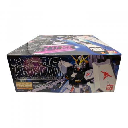 RG νガンダム RX-93 逆襲のシャア  ガンプラ バンダイ RG 1/144 RX-93 νガンダム (機動戦士ガンダム 逆襲のシャア)レビュー